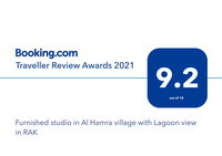 Furnished studio in Al Hamra village with Lagoon view in RAK Accommodation Abudhabi