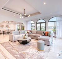 Luxe 6BR Villa with Private Pool on Palm Jumeirah - Accommodation Abudhabi