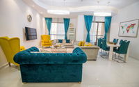 3 mins to the Beach - 3BR Shams Accommodation Abudhabi