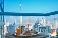 A C Pearl Holiday Homes - The Loft with Burj Khalifa View Accommodation Abudhabi