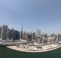 Spacious High-Floor 2BR Apartment with Full Burj Khalifa  Dubai Canal View - Accommodation Abudhabi