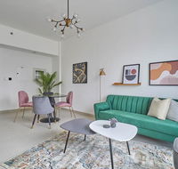 Stella Stays Upscale 2 BDR Dubai JVC Large Terrace - Accommodation Abudhabi