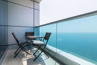 Top Floor Luxury 2BR Beach Apartment with Full Sea View Accommodation Abudhabi