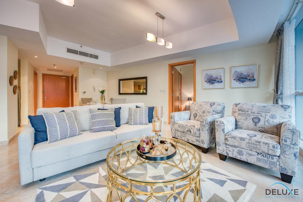 Two Bedroom Luxury Apartment In The Waves A, Dubai Marina By Deluxe Holiday Homes - thumb 4