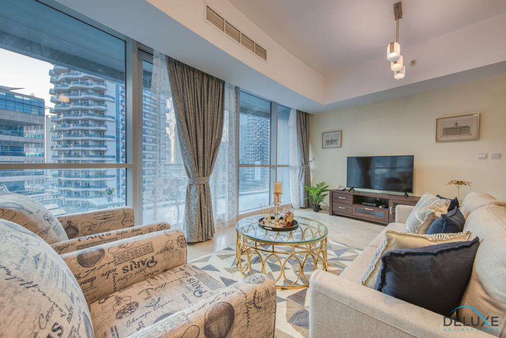 Two Bedroom Luxury Apartment In The Waves A, Dubai Marina By Deluxe Holiday Homes - thumb 6